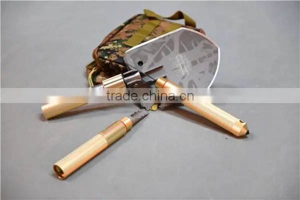 13 in 1 multifunction survival shovel for camping chinese military spade