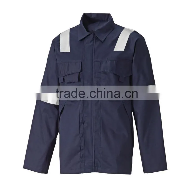 Customize Men's Fleece 3M Reflective Tape Construction Protection Safety Jacket