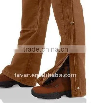 Women Work Uniforms / Sandstone Duck Bid & Braces Overall