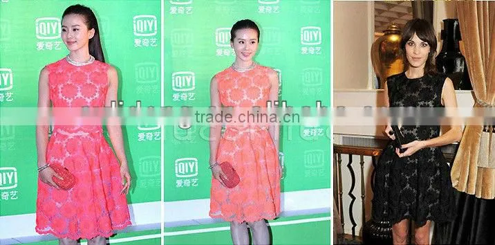 Latest Elegant Hot Sale Lace Ladies Morden Dresses