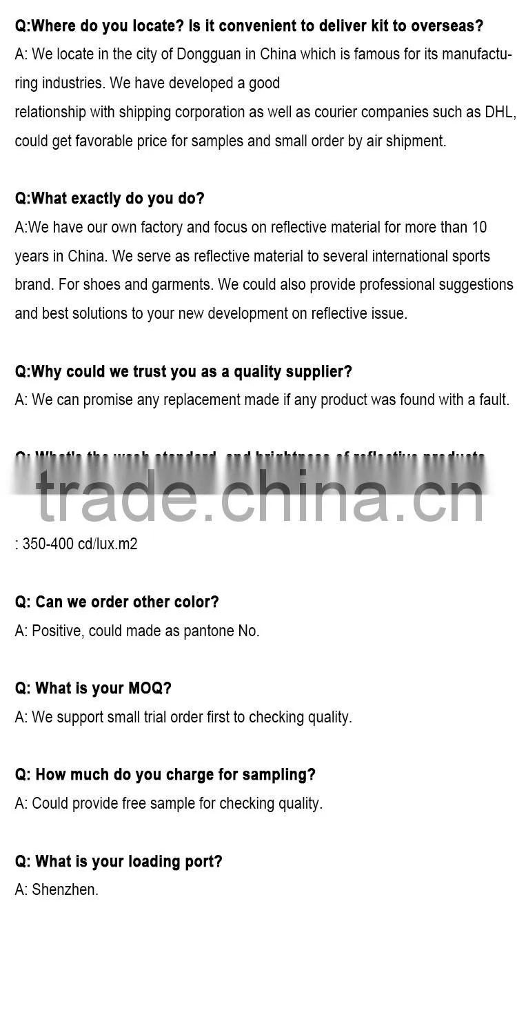 2016 new fantastic 7color rainbow silk screen printing reflective film
