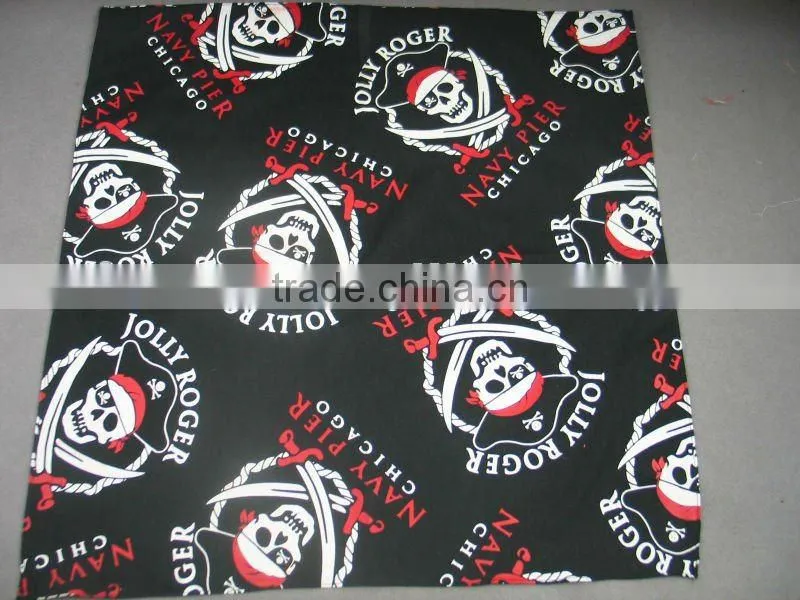 customized logo printed polular square bandana