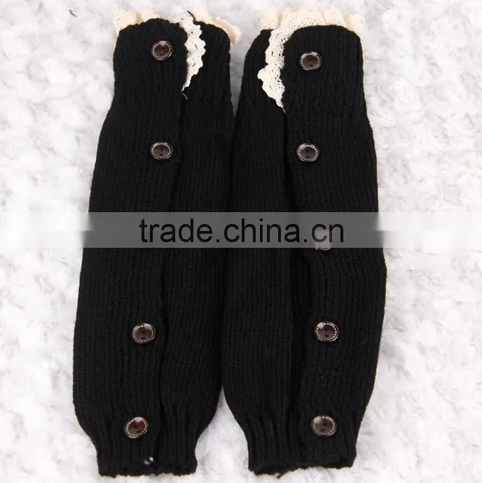 High Quality Kids Acrylic Leg Warmer, Kids Knitted Boot Socks