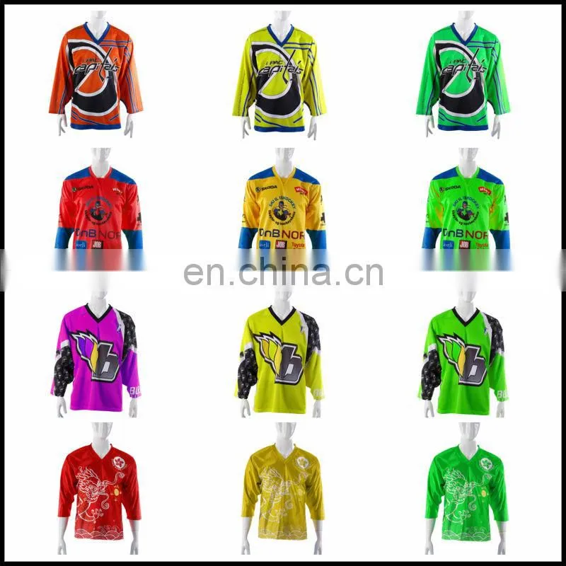 custom sublimation pullover ice hockey wear