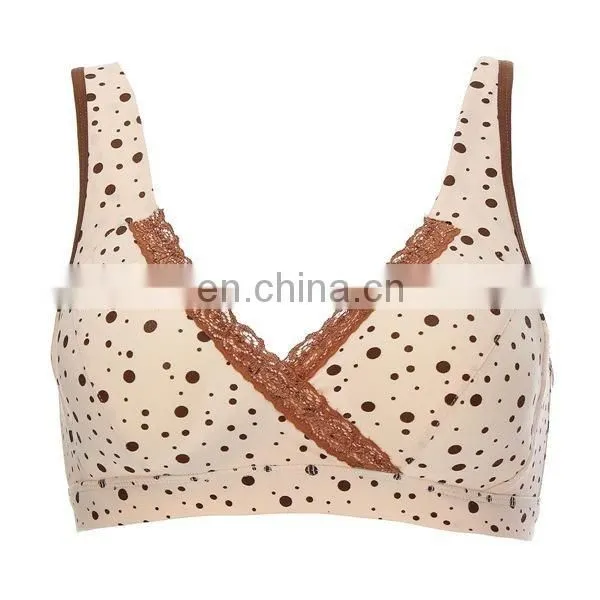 Mother Cross Lingerie Breast Feeding Bras Pregnant Women Underwear