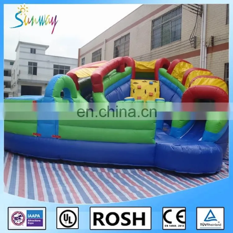 SUNWAY New Giant inflatable amusement park ,inflatable fun city, inflatable fun island for kids