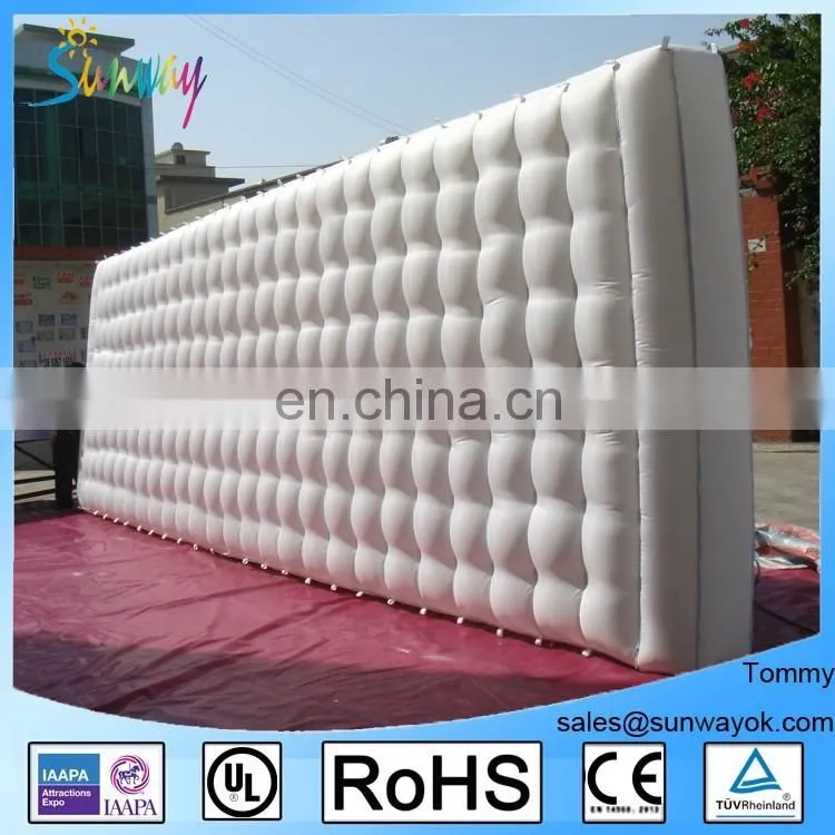 Hot Sale Led Inflatable Wall / Inflatable Photo Booth Wall