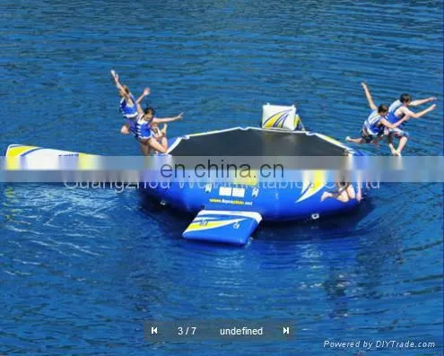 Lake Inflatable Floating Water Slide for Water Park