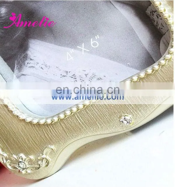 A0123 wholesale resin Classic European Style silver picture frame 6*4