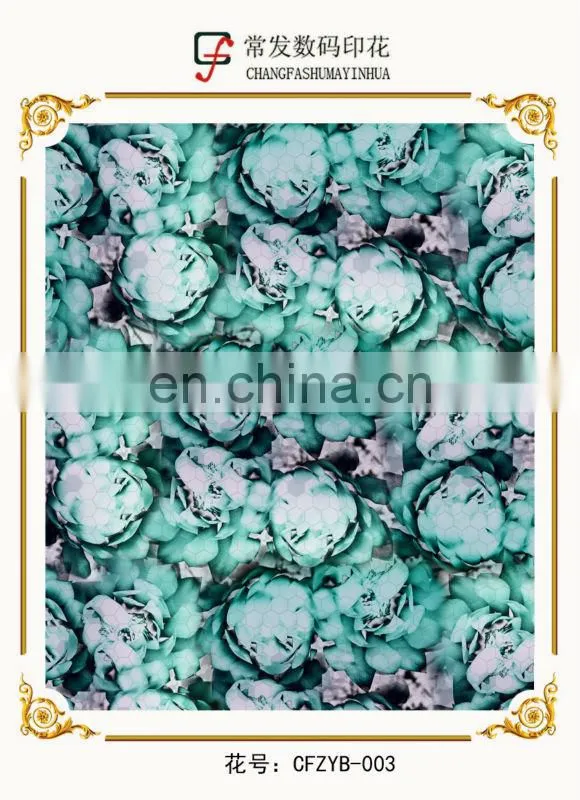 New Style Woman Dress China Cotton Silk Blend Fabric