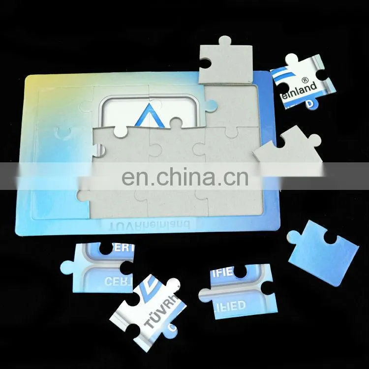 die cut small paper jigsaw puzzle