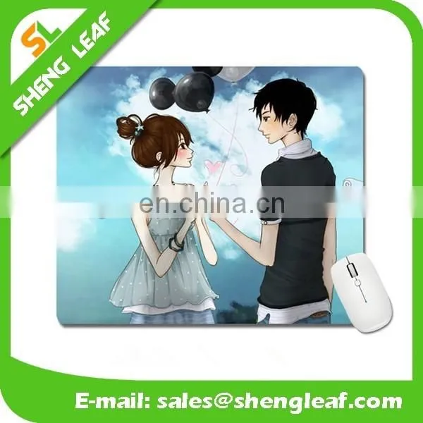 new design custom printed nature rubber mouse pad