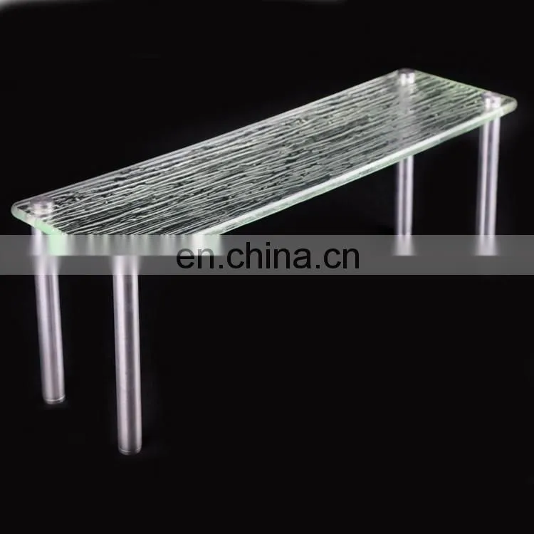 Dongguan manufaction acrylic plastic industrial Imitation glass buffet