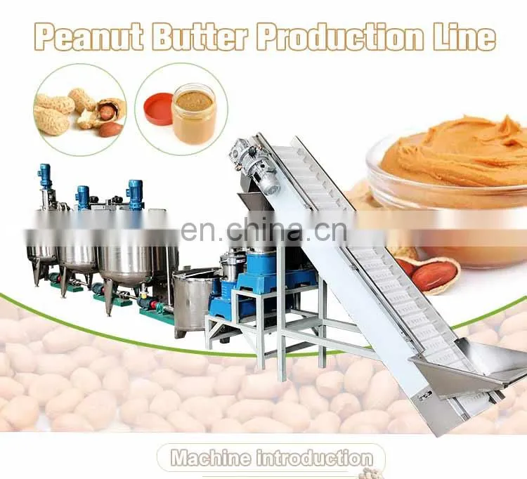 Automatic 200kg/h Sesame almond butter making machine