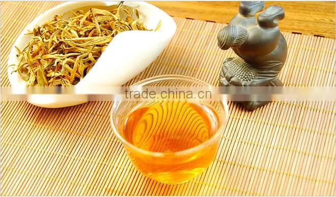 Top grade Yunnan Golden buds High mountain Organic black tea