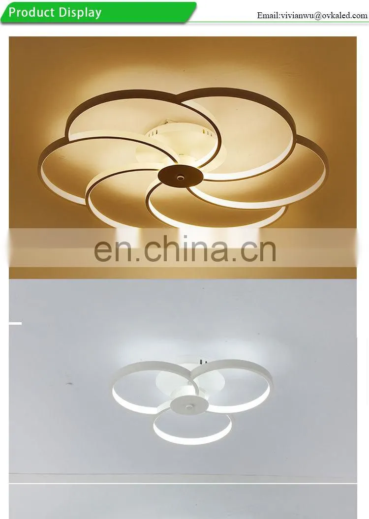2018 New Surface Mounted Simple Balcony Bedroom Warm Aluminum Alloy Light LED Modern Ceiling Lamp