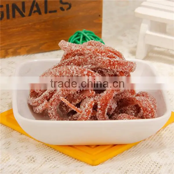 Hawthorn sugar coated custom gummy candy