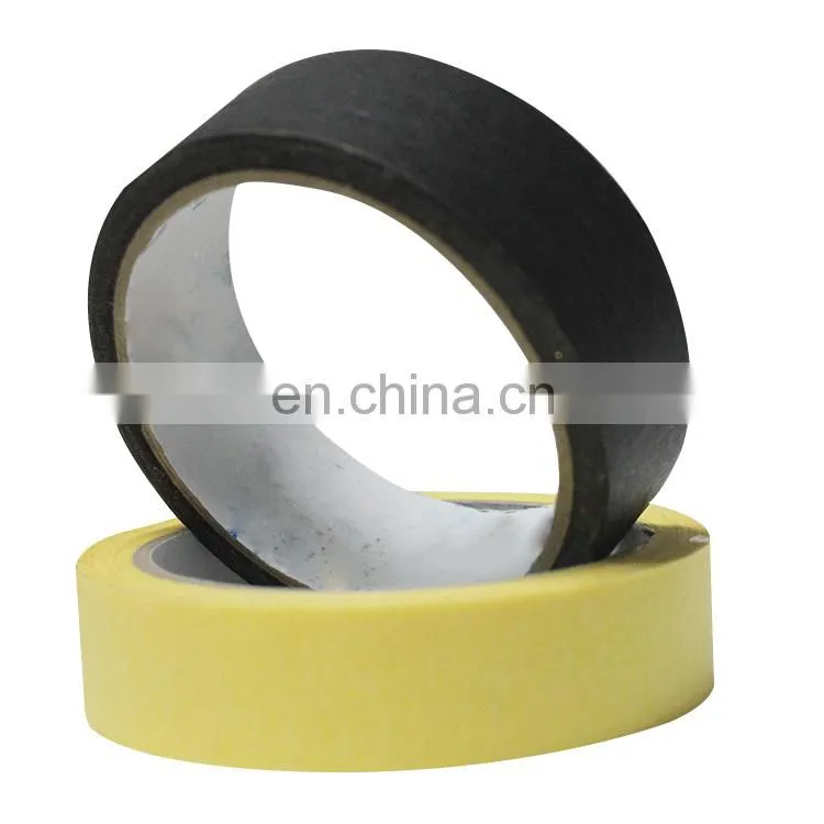 Pressure Sensitive Yellow Crepe Paper Masking Tape