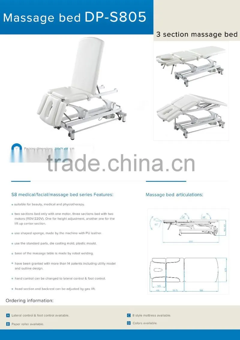 electric exam bed medical suppliesJade treatment massage bed