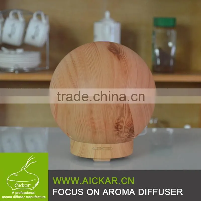 Home Appliance Unique Roundness Fragrance Ultrasonic Oil Mist Aroma Diffuser Humidifier
