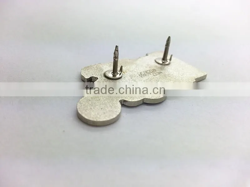 wholesale custom lapel pins/glitter lapel pins