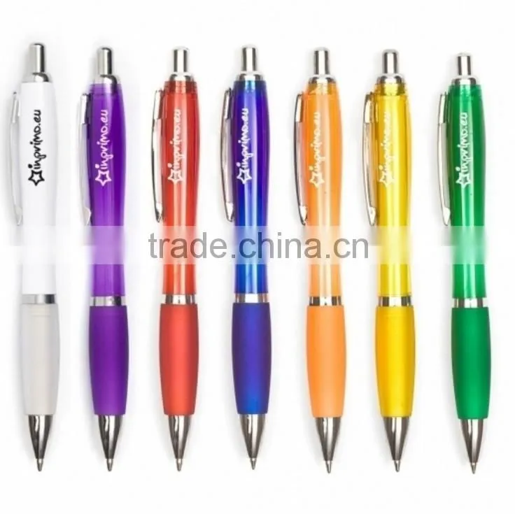 The most popular plastic ball pen with metal clip
