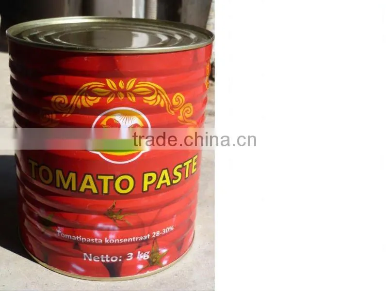 brix 28-30% HALAL canned tomato paste 3kg