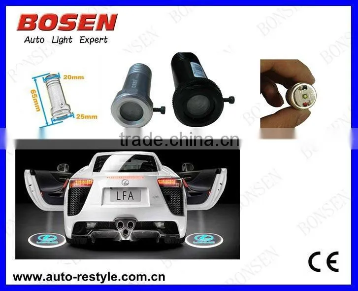 led car logo laser lamp for all brand