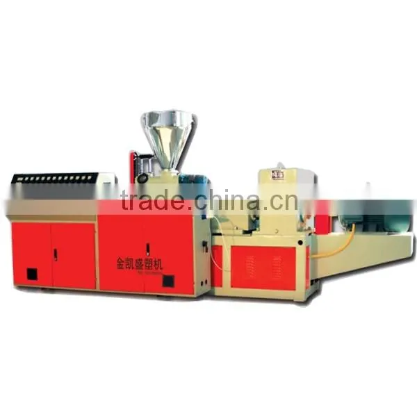 SJSZ Series Conical Twin Screw Plastic Profile and Film Extruder Machine
