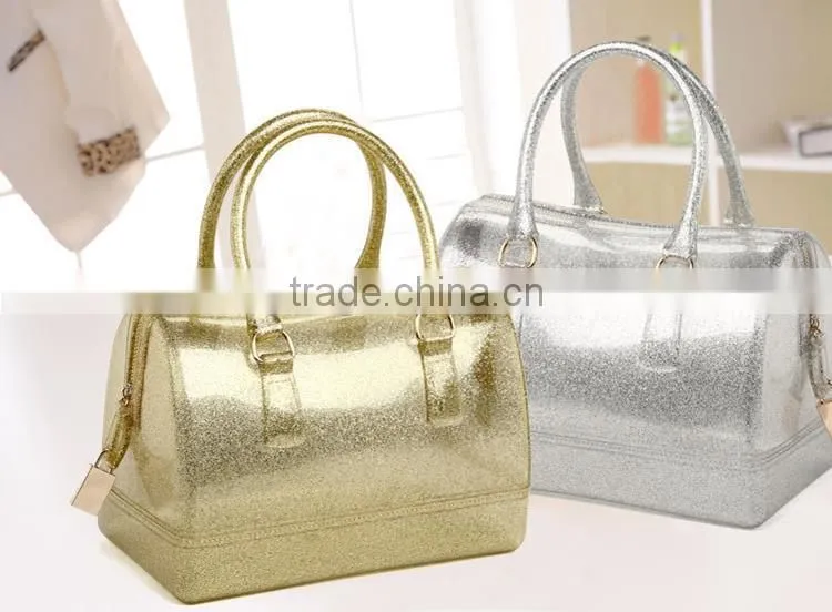 new summer candy silicone beach bag
