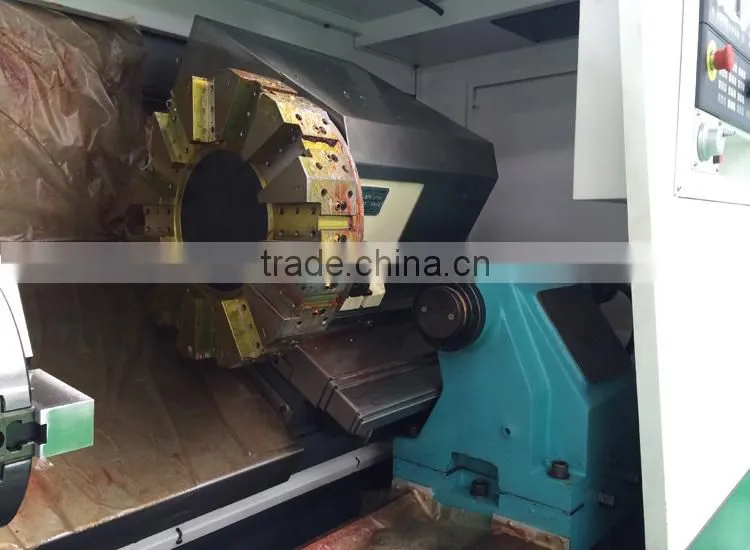 CNC turning center cnc slant bed lathe machine with hollow hydraulic chuck TSC45L