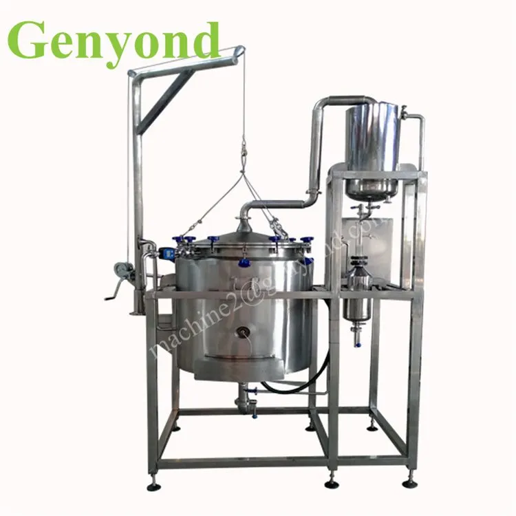 100L - 500L Jojoba Oil Essential Oil Distillation Equipment Extraction Equipment Distiller Extractor Machine