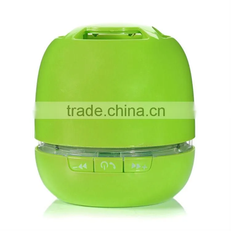 round sound LED light speaker box
