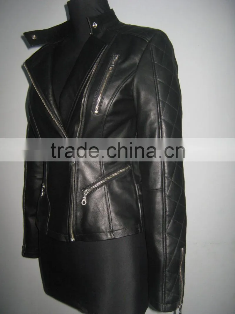 stylish genuine leather jackets black sheep nappa