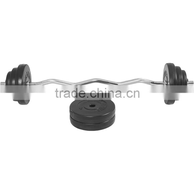 Weight Lifting Dumbbell Set/plastic-coated Curl Weight Set
