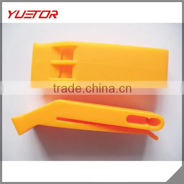 Bright Orange Emergency Distress Whistle