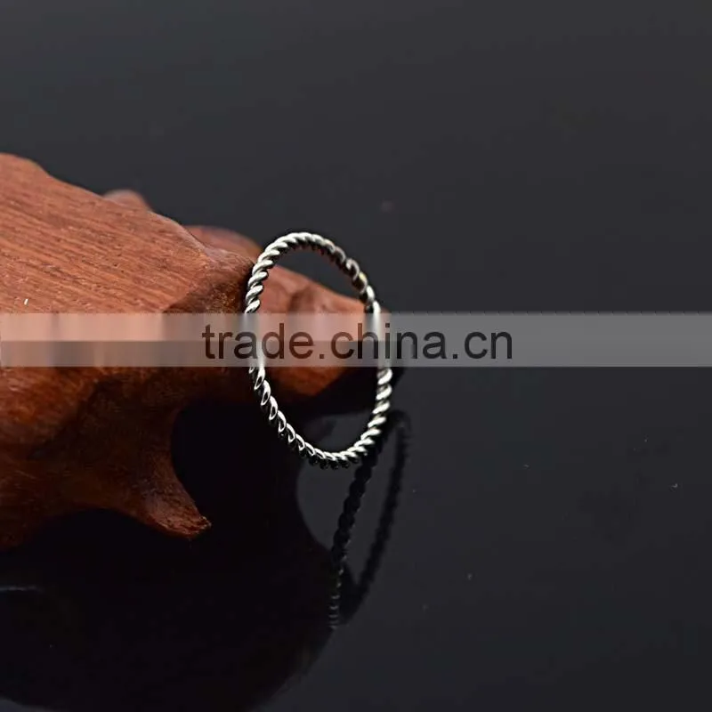 New wholesale products silver jewelry stainless steel women rings