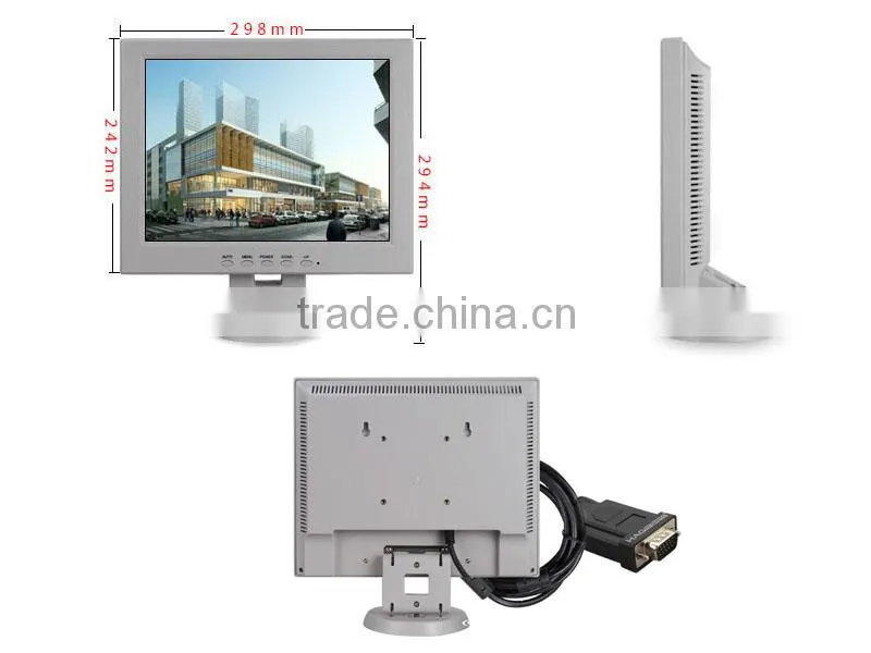 DTK-1208 Hot Sale Factory Supply High Resolution 12.1 inch LCD Monitor
