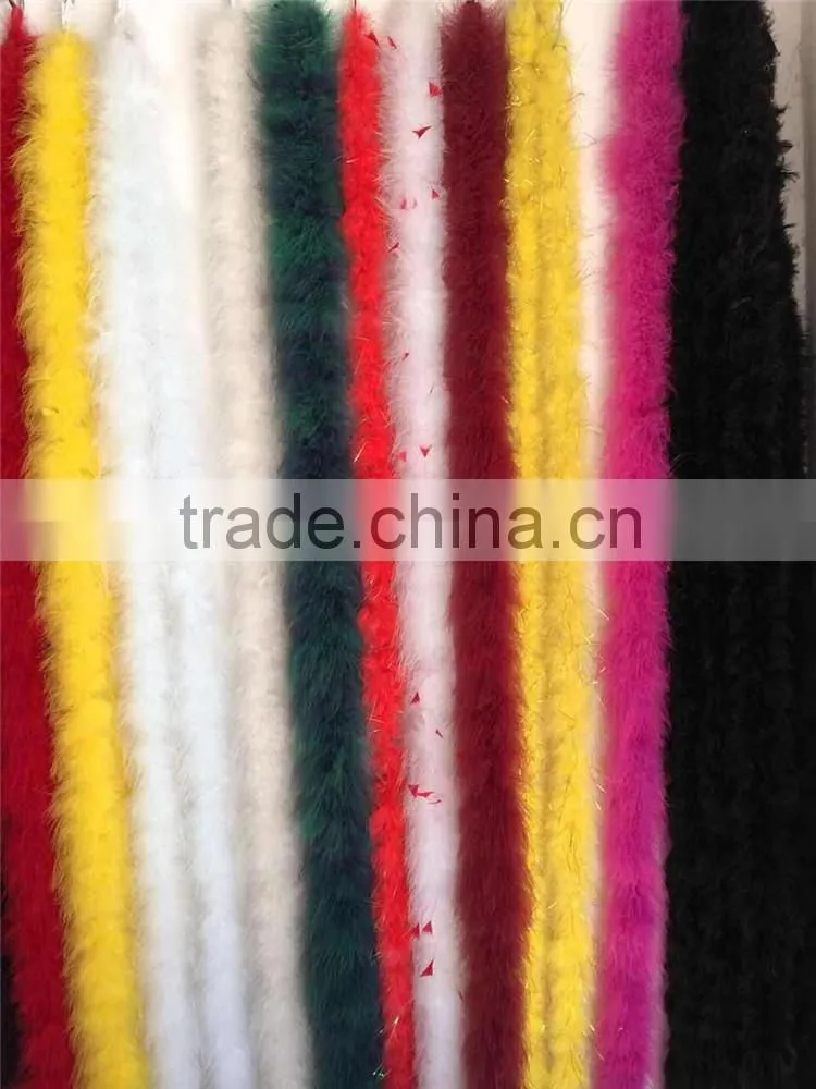 Dyed Real Turkey Fur Material For Coat Winter