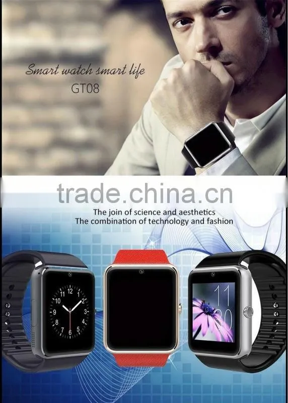2016 New Arrival MTK2620A Android Smart Watch with wifi Bluetooth Smartwatch
