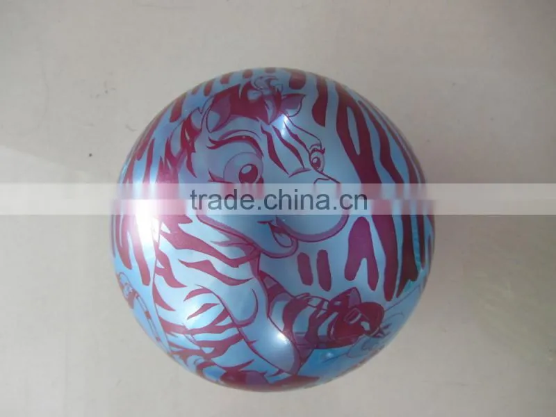 2014 newest one color printed pvc ball for kids