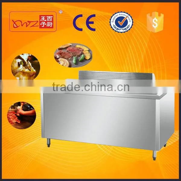 1.5 meter commercial electric teppanyaki grill table for sale