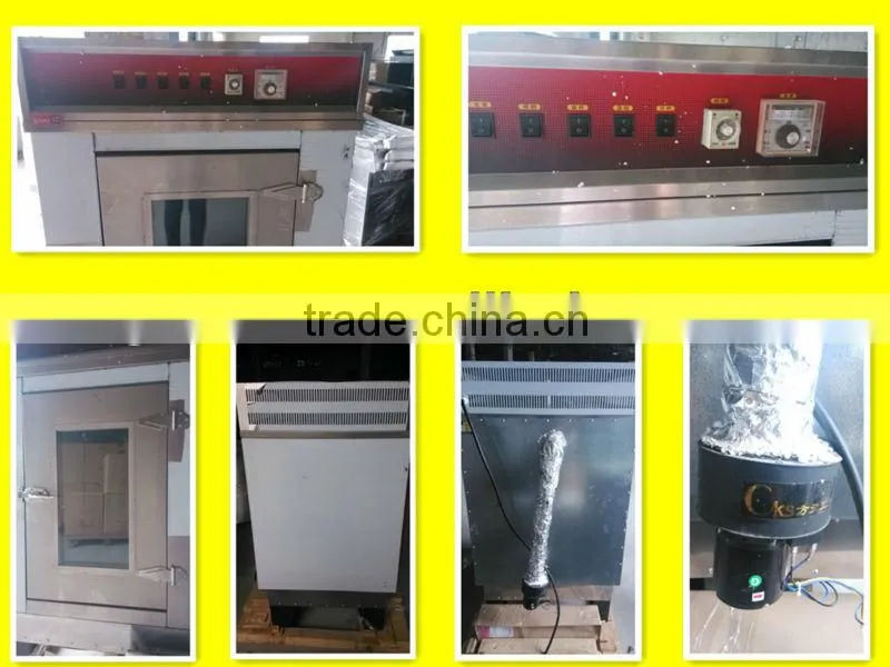 23L Movable Gas Chicken Rotisserie Oven