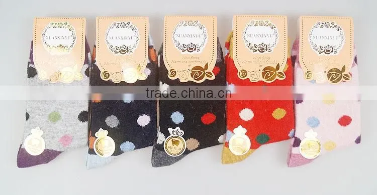 New 5 Pairs Soft & Comfortable Women Wool Rabbit Socks