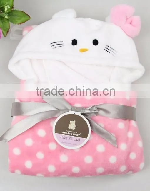 hooded poncho towel for baby