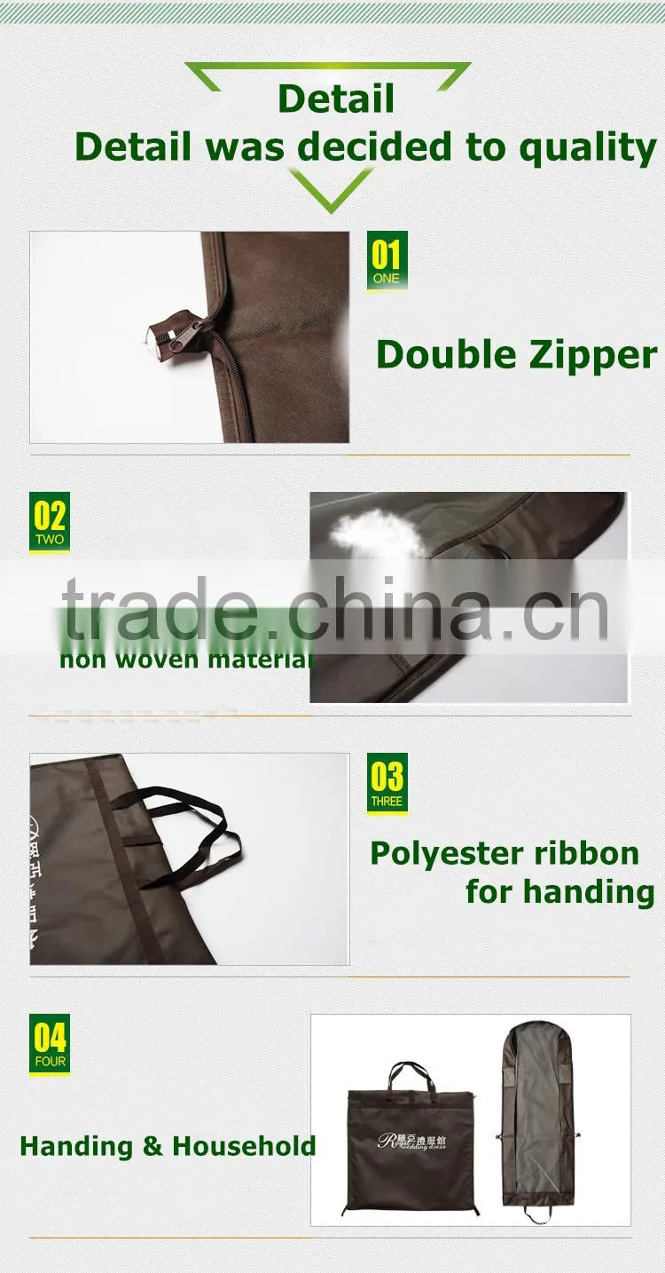 Foldable Wedding Garment Bag Cover/ Suit Garment Bag Cover / Cloth Garement Bag Cover
