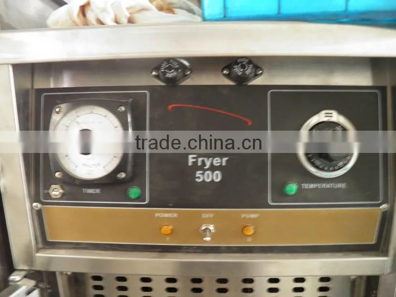 Gas Pressure Fryer(CE approved&Manufacturer),without oil pump or equip oil pump, can Export
