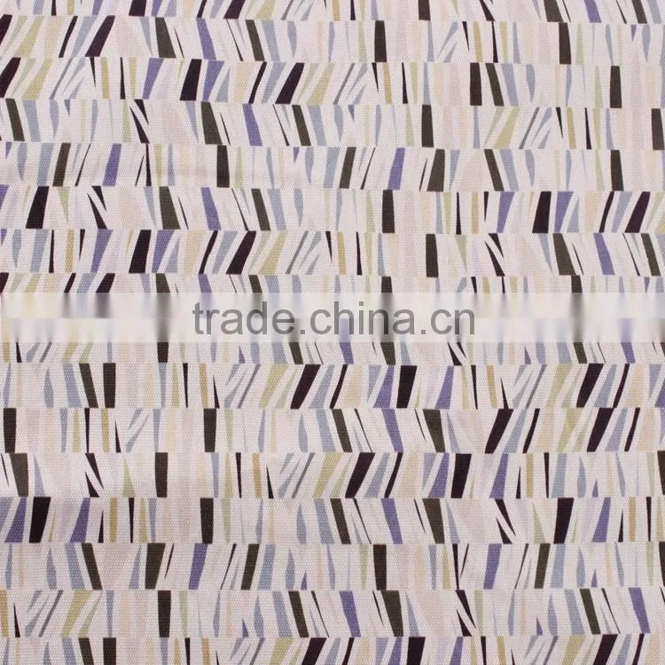 beautiful pattern printed on 100% cotton canvas woven fabric for lady shirt