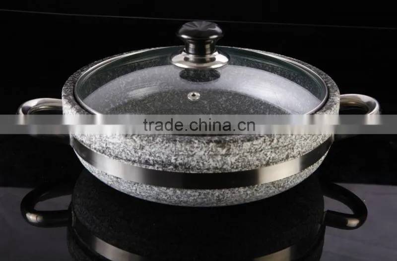 Classic stone steam cooker pot natural stone