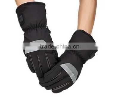 thermo electric heated gloves with rechargeable li-on battery
